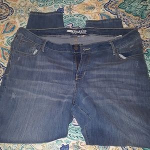 Old Navy Rockstar Jeans Plus Size
